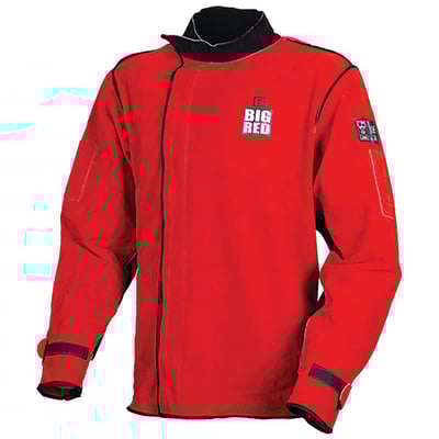 Elliotts BRWJMED Big Red Leather Welders Jacket - Medium
