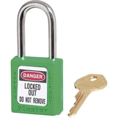 Master Lock 0410GRN Safety Lockout Padlock - Green