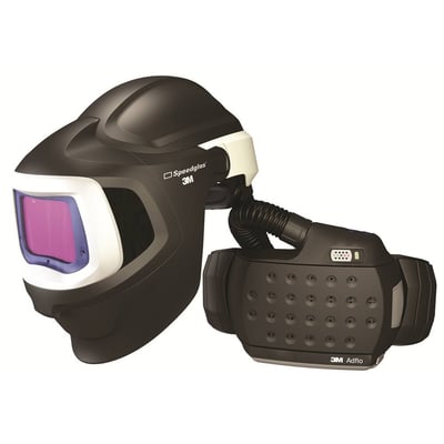 3M Speedglas 577726HD 9100XXi MP Air Welding Helmet with Heavy Duty Adflo PAPR Respirator