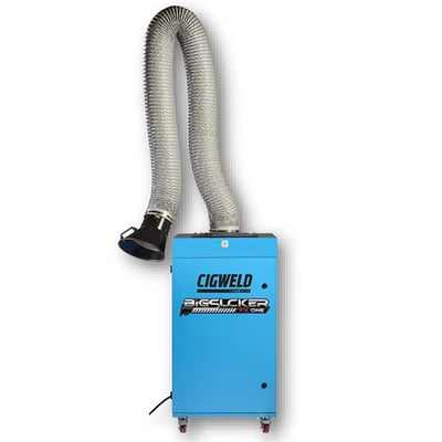 Cigweld 455FX01 Big Sucker FX1 Mobile Welding Fume Extractor - Single Arm - 230v - 3m
