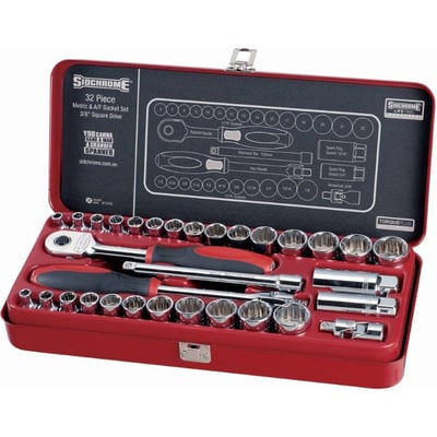 Sidchrome 32-Piece Socket Set