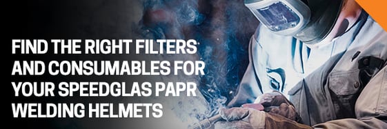 Find the right filters and consumables for your Speedglas PAPR Welding Helmets