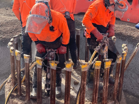 Blackwoods and Dixon team up with CPB Contractors to Fight Silica Dust