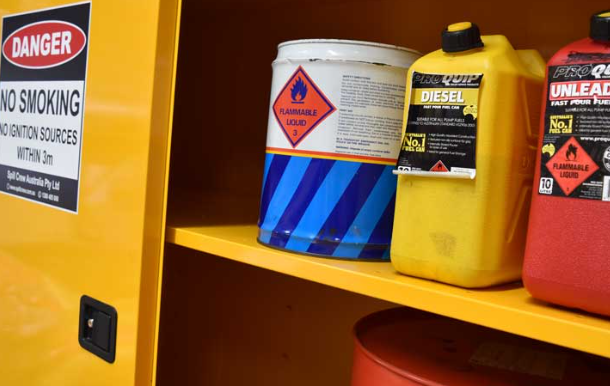How to safely store Class 3 flammable liquids