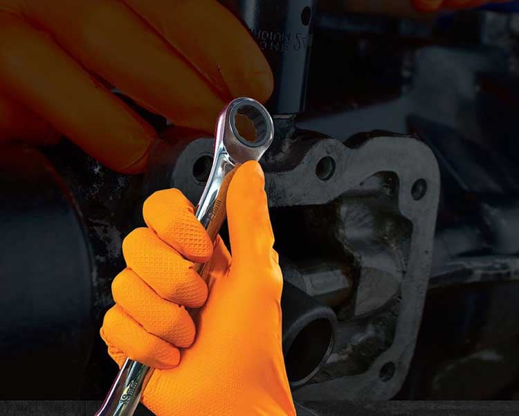 Hi-Vis Disposable Gloves
