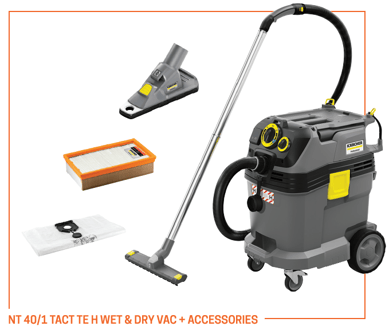 N40/1 TACT TE H Wet & Dry Vac & Accessories