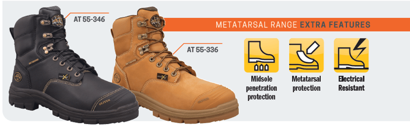 Oliver Safety Boots with Metatarsal Protection