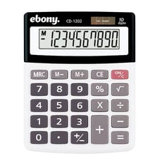 Dual Power Solar & Digital Desktop Calculator