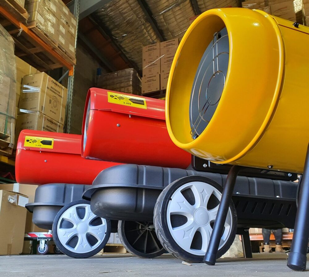 Choosing a diesel, gas or electric heater for industrial use?