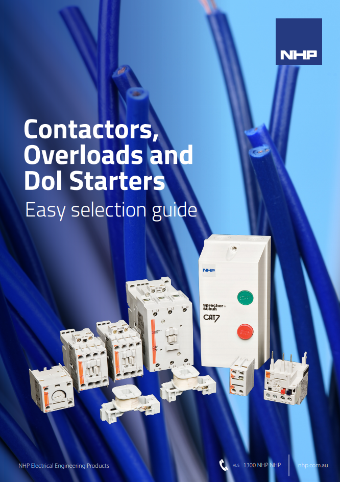 Easy Selection Guide: Contactors, Overloads and Dol Starters