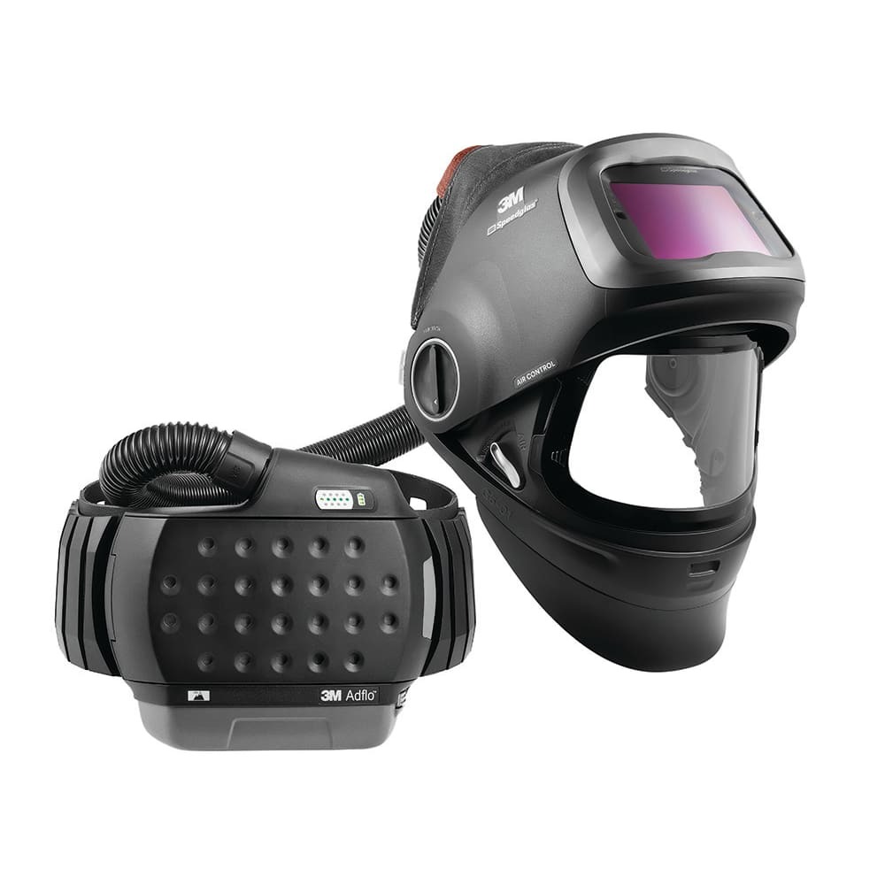 3M Speedglas 617830 G5-01VC Welding Helmet with Heavy Duty Adflo PAPR Respirator