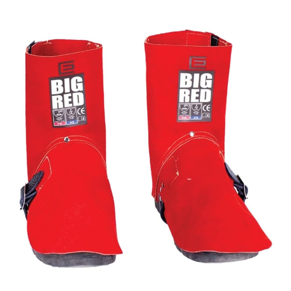ELLIOTTS BRG7V Big Red Leather Welders Spats - 240mm