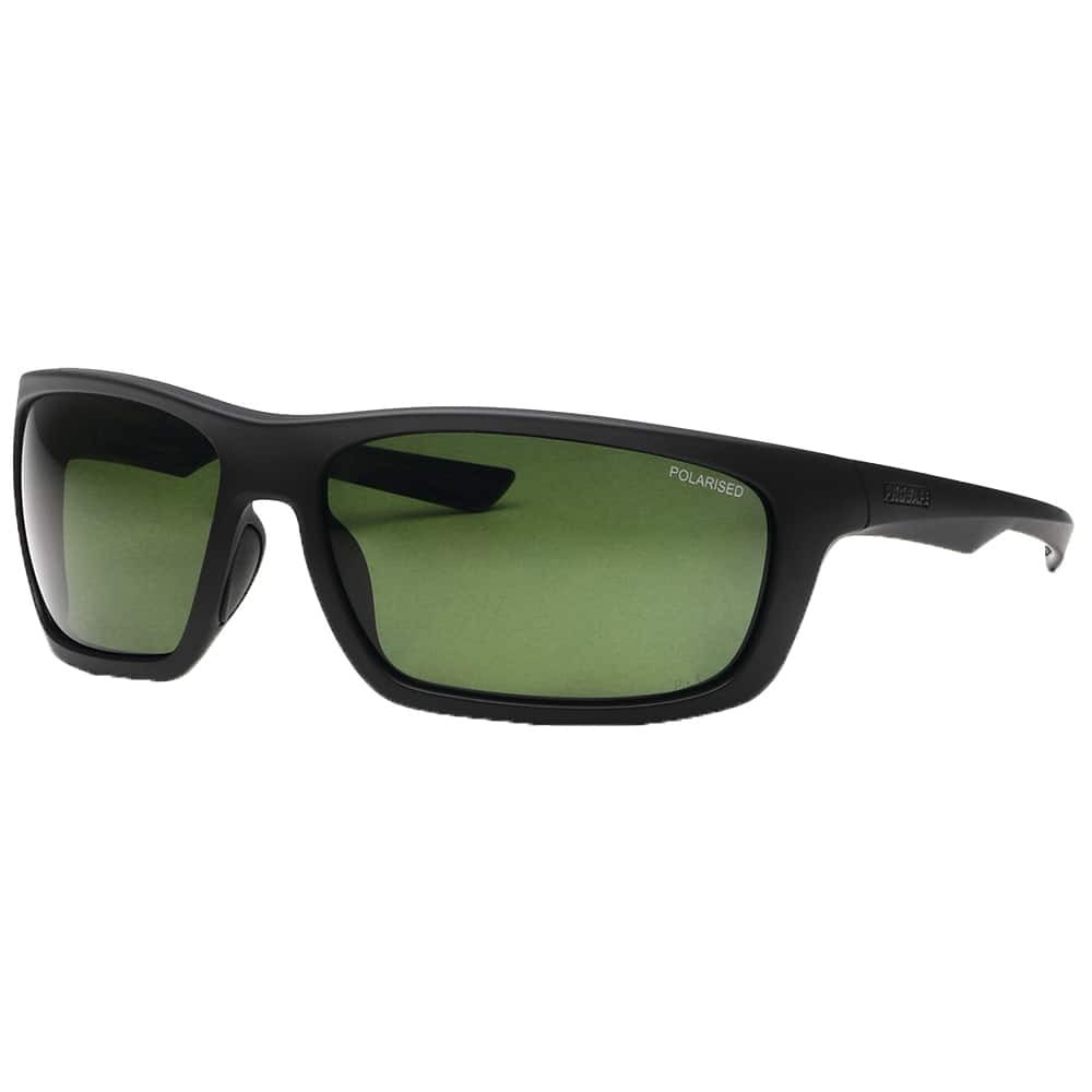 PROSAFE Kulya T-5412-POLGRN Safety Glasses - Black Frame - Anti-Scratch/Anti-Fog Coating - Polarised - Green Lens