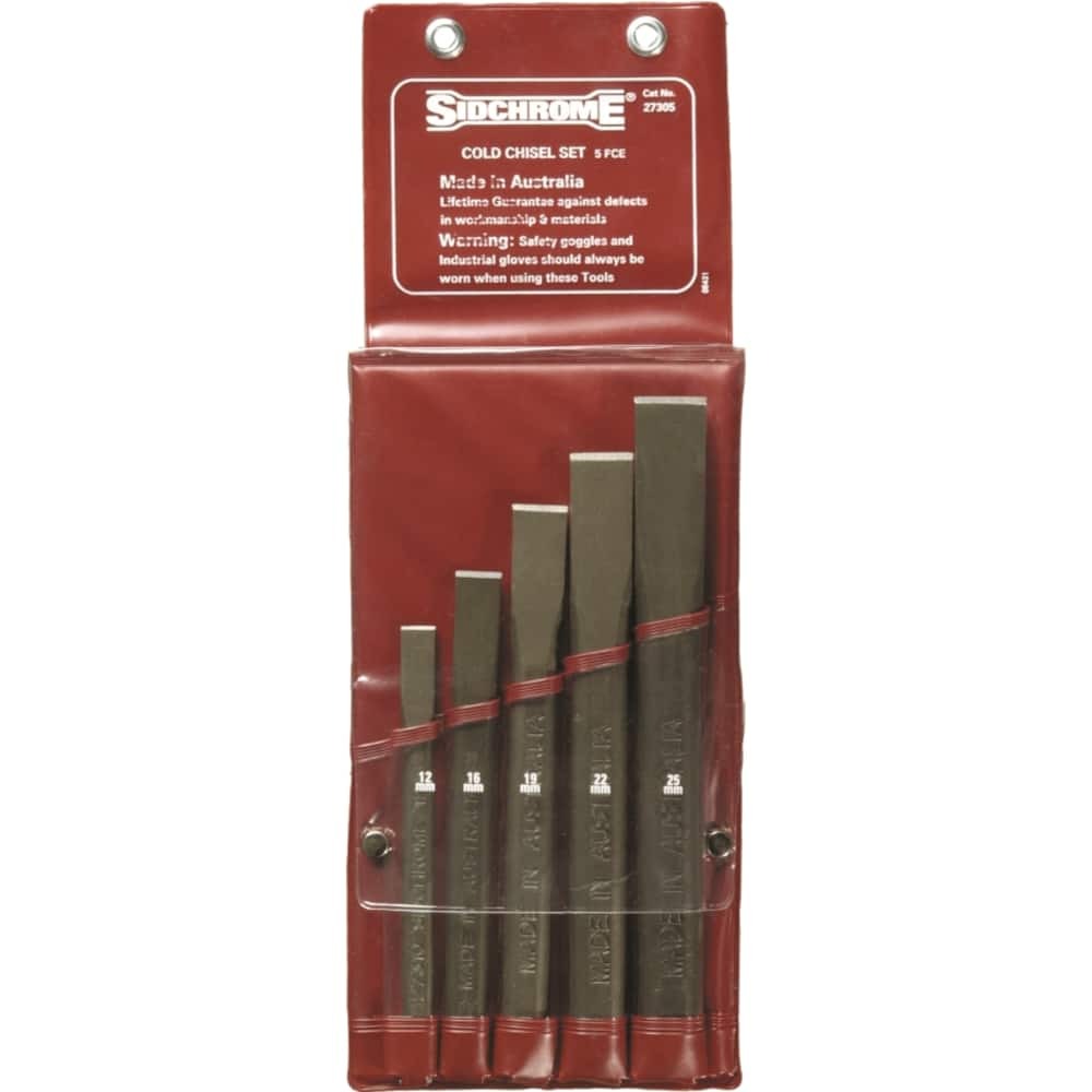 Sidchrome 5 Piece Chisel Set