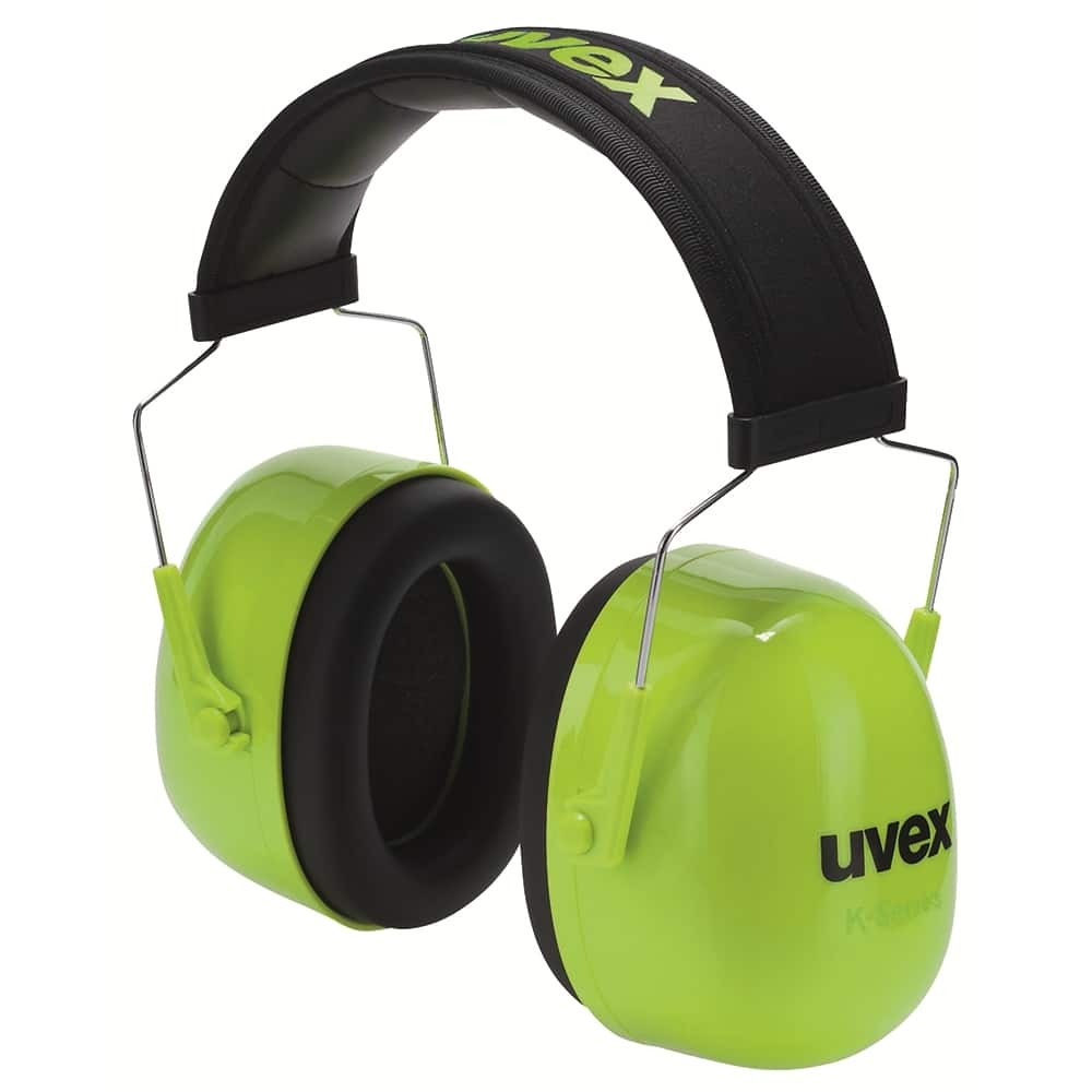 uvex K-Series K4 2610004 Earmuffs - Headband - Class 5 - 35dB - Hi Vis Yellow