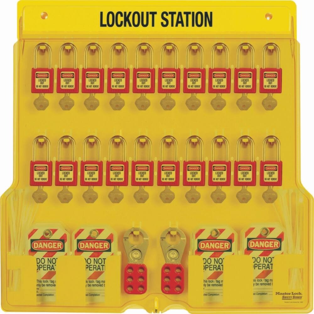 Lockout Station 20 Padlock