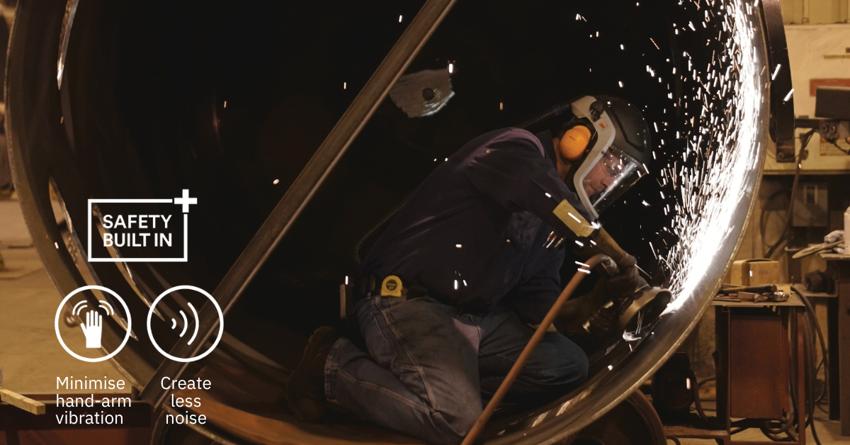 3M Cubitron™ 3 abrasives delivering less noise and vibration