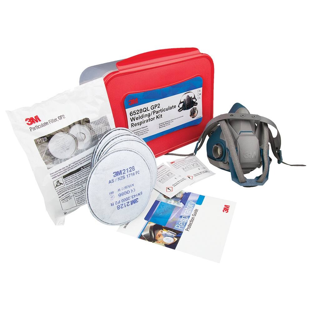 3M Respirator Kit - Welding/Particulate - 6528QL - GP2 - Large