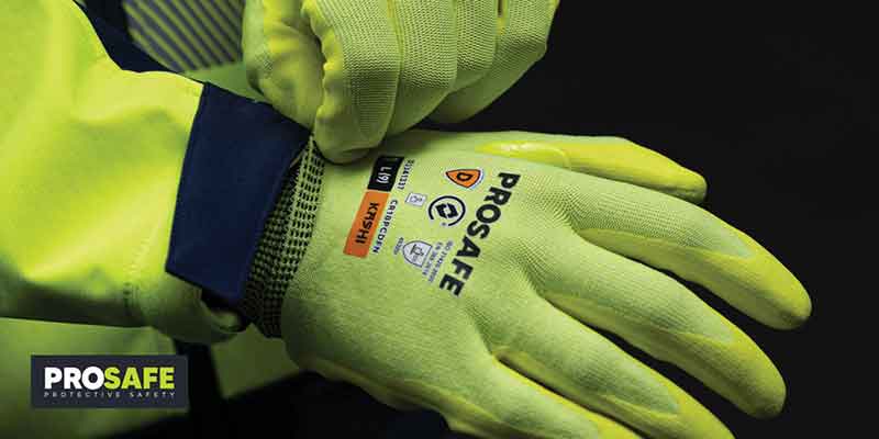 PROSAFE Kashi Hi Vis Safety Gloves