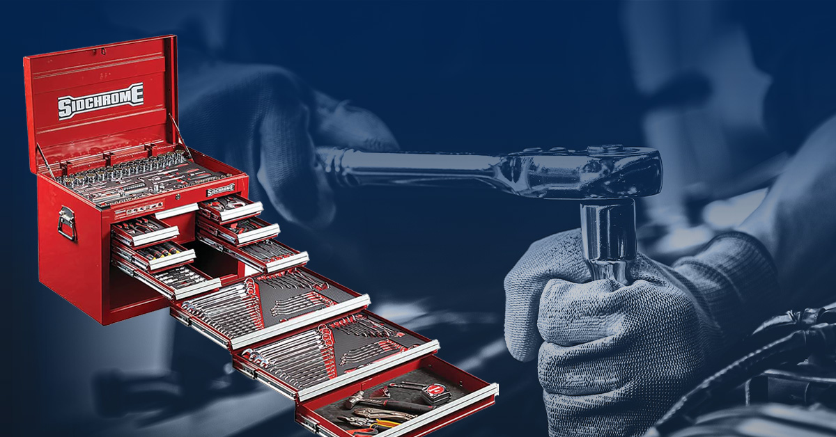 Sidchrome tool kit: Built for pros who demand more