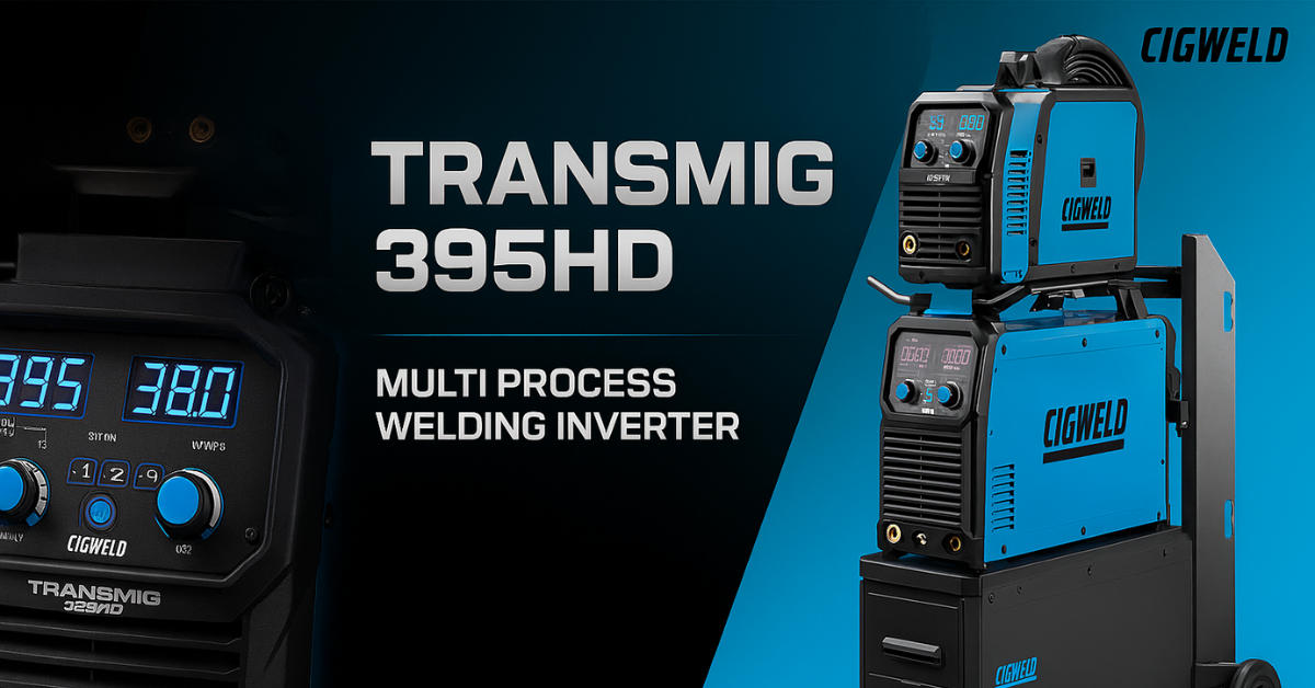 Transmig 395HD: A true multi-process powerhouse for industrial welding