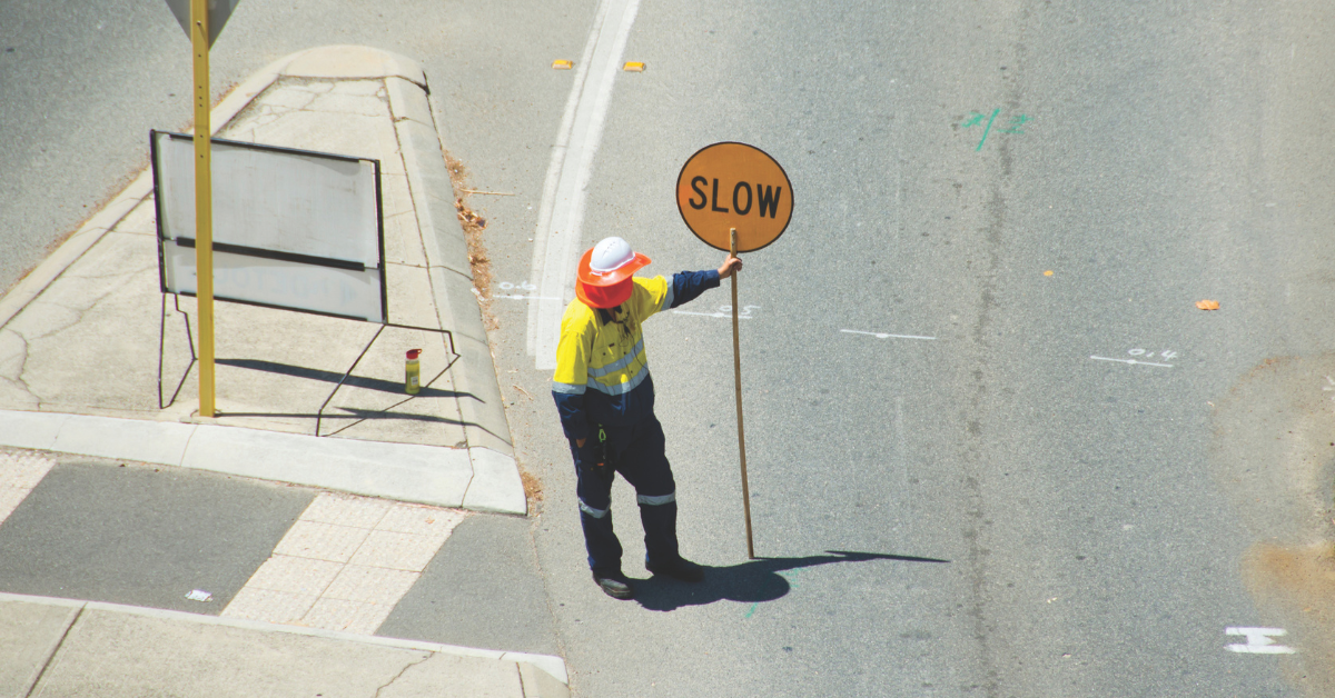 The risk of inadequate signage on construction sites