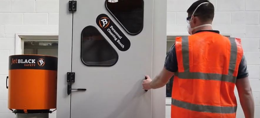 JetBlack Safety cleaning booth