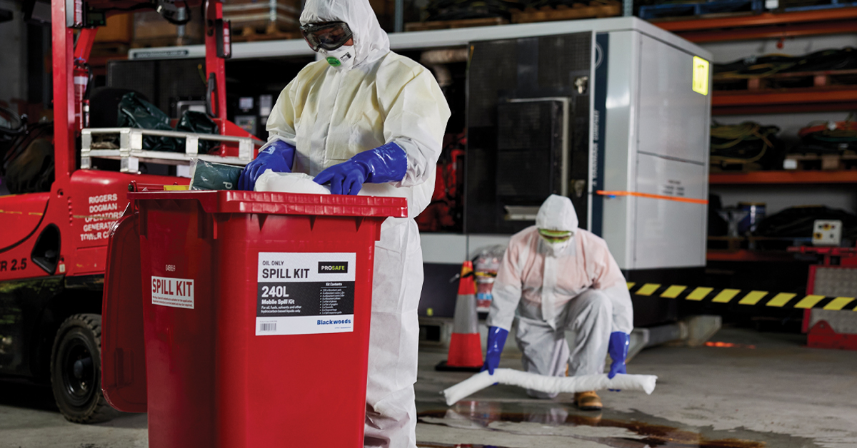 Minimising downtime with efficient spill management