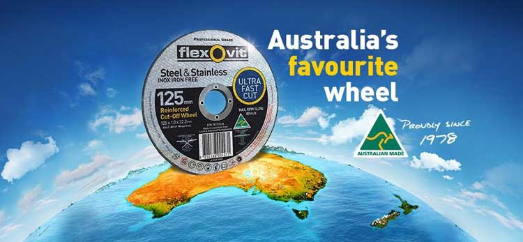 Flexovit Manufacturing Cutting & Grinding Wheels in Australia since 1978