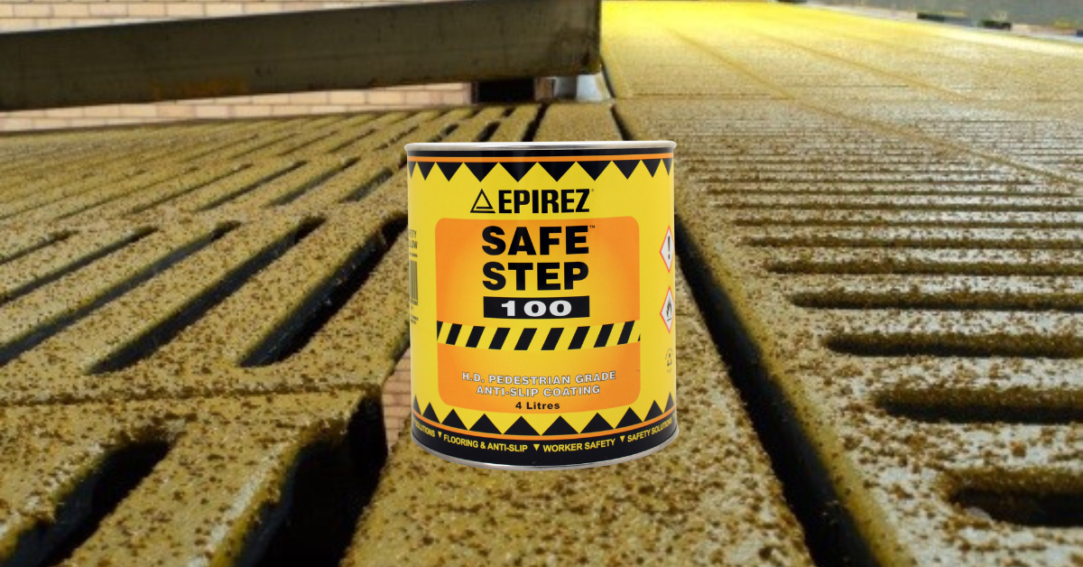 Prevent slips and falls with Epirez® safe step® 100