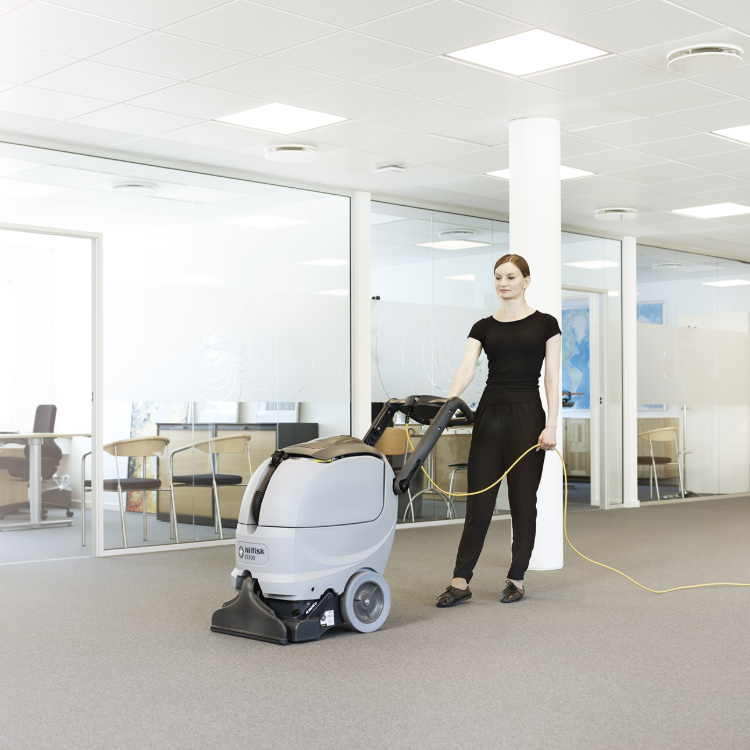 Cleaning Carpet Spaces in a Big Way with the ES300 by Nilfisk